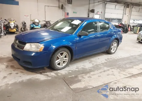 2012 Dodge Avenger Se z USA, uszkodzony, nr VIN 1C3CDZAB2CN275242
